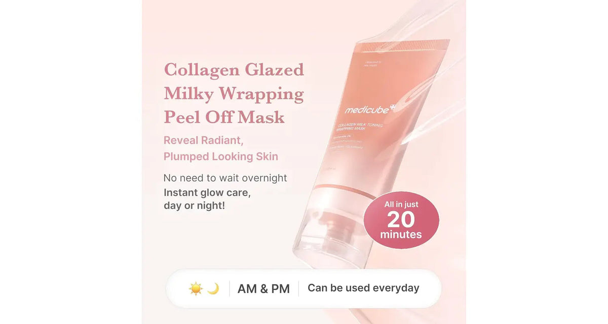 Medicube Collagen Milk Toning Wrapping Mask - 75ml