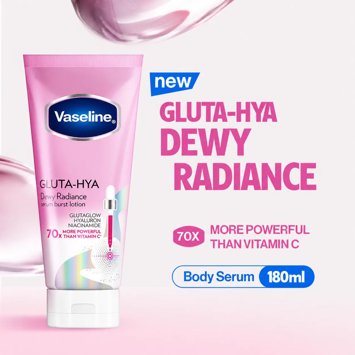 Vaseline Gluta Hya Dewy Radiance - 200ml